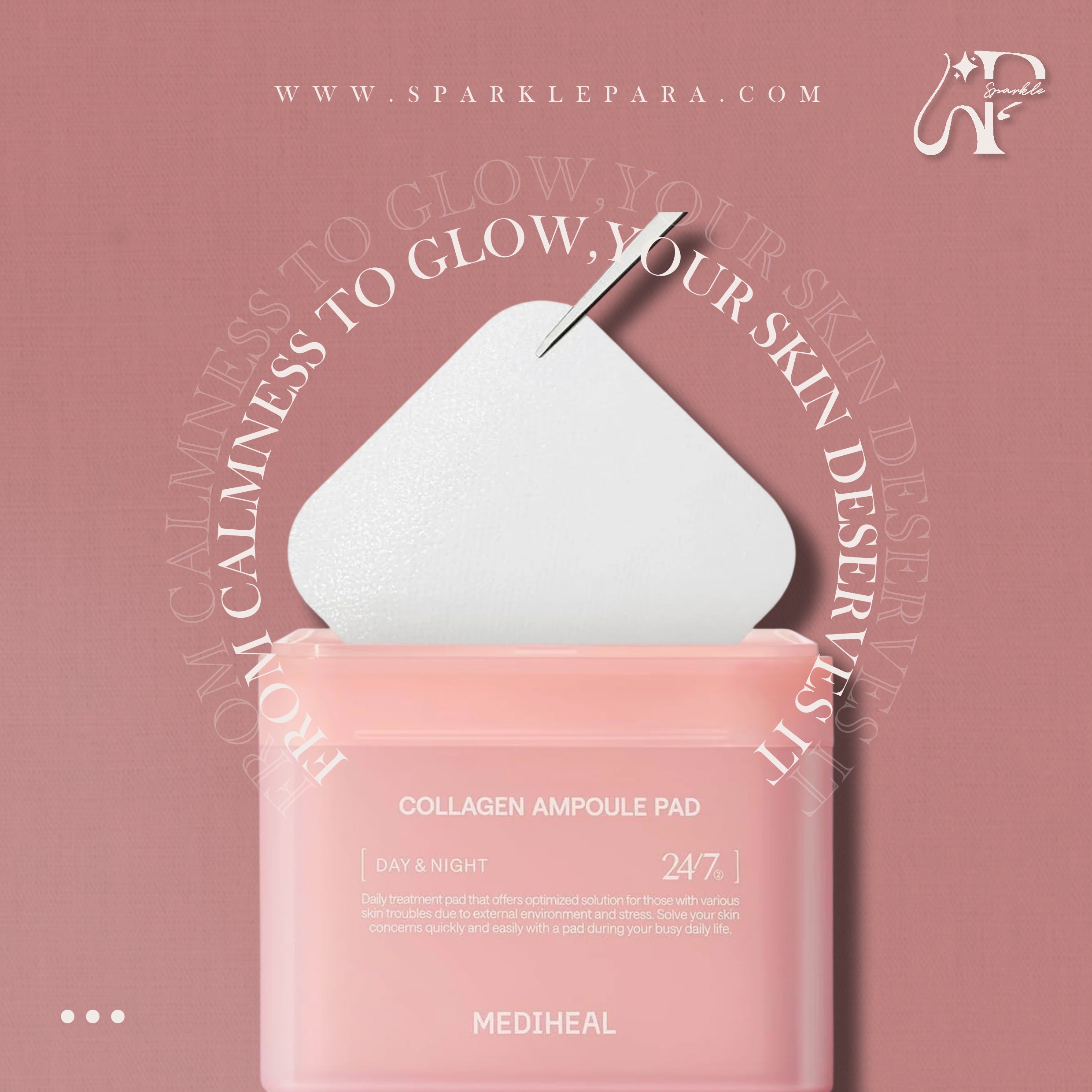 Mediheal Collagen Ampoule Pad ‏