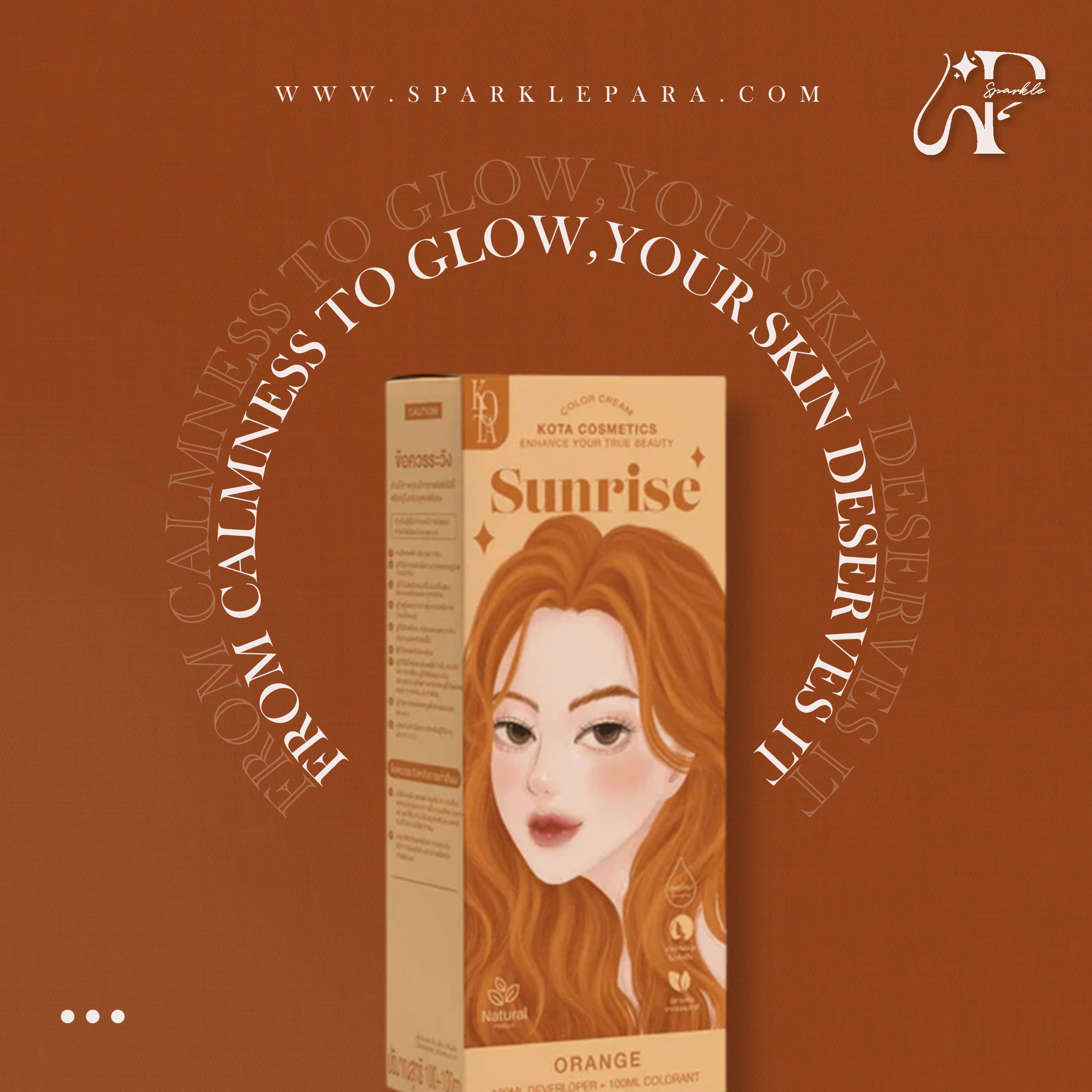 Kota Cosmetics - Sunrise Orange‏