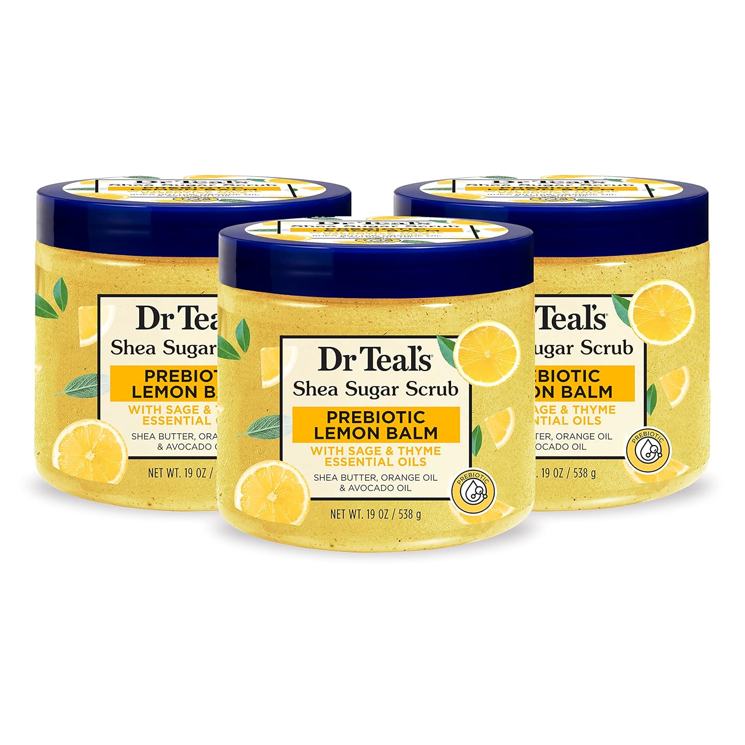Dr Teal's Shea Sugar Body Scrub سكراب للجسم