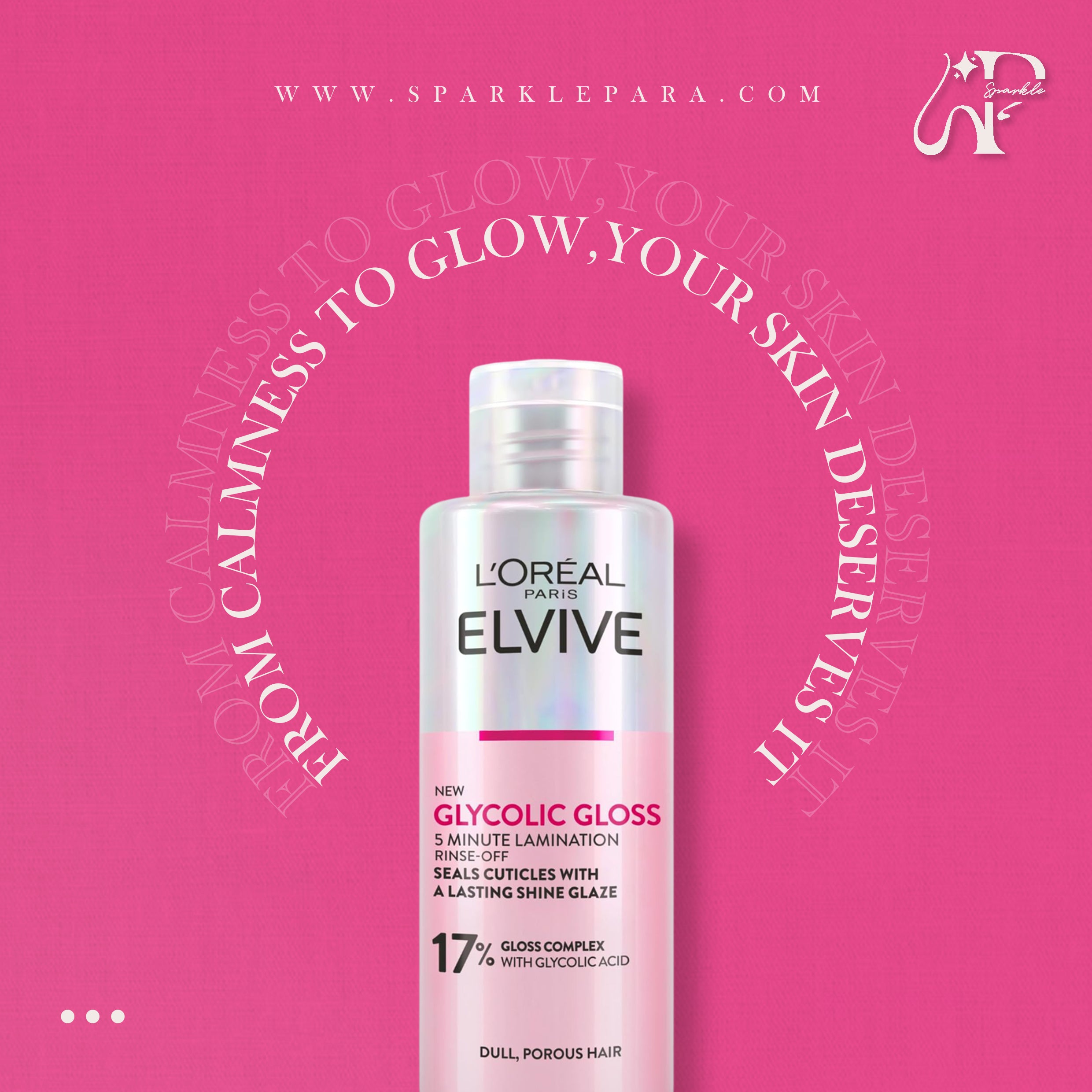L'Oreal Paris Elvive Glycolic Gloss Lamination Treatment