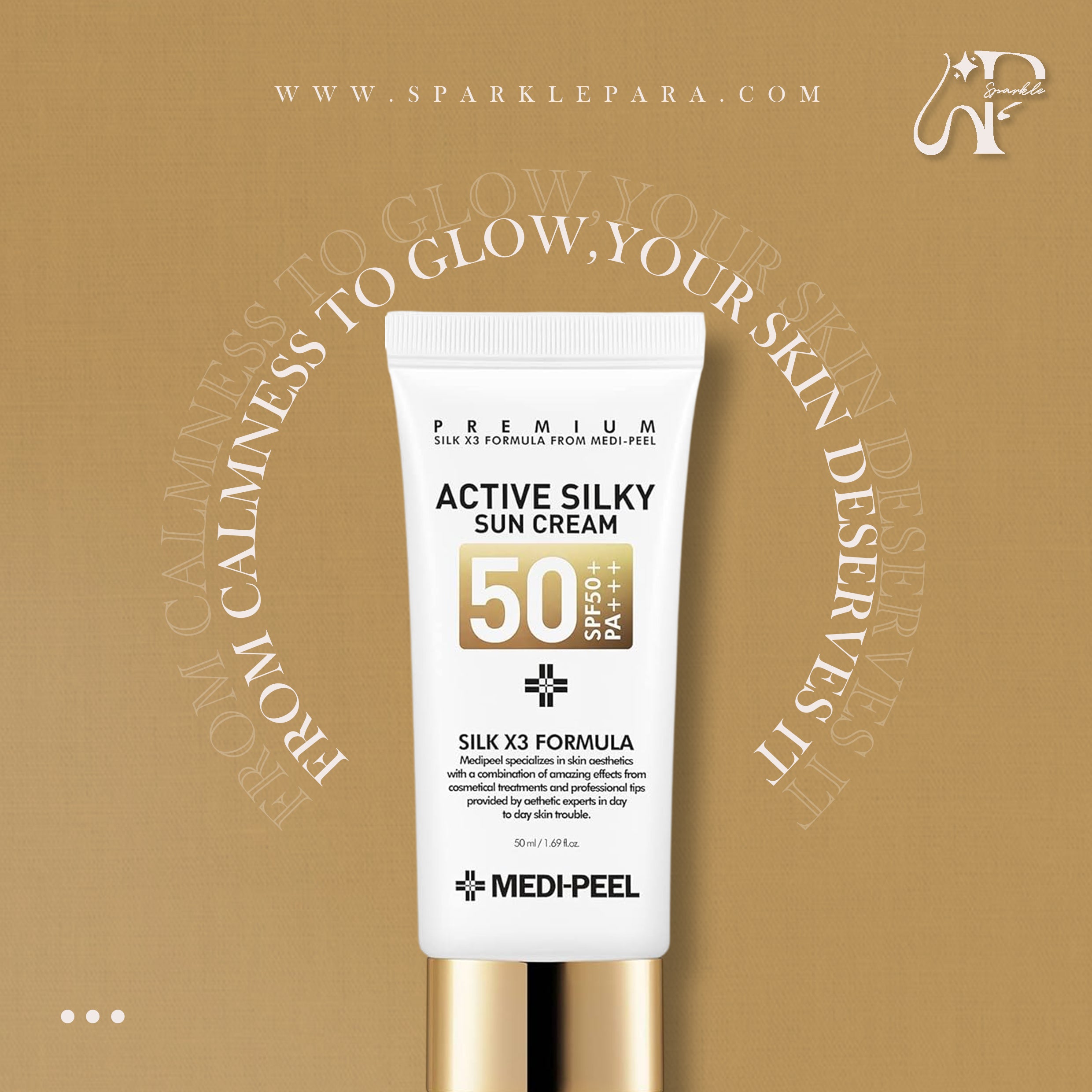 MEDI-PEEL Active Silky Suncream SPF50+ ‏