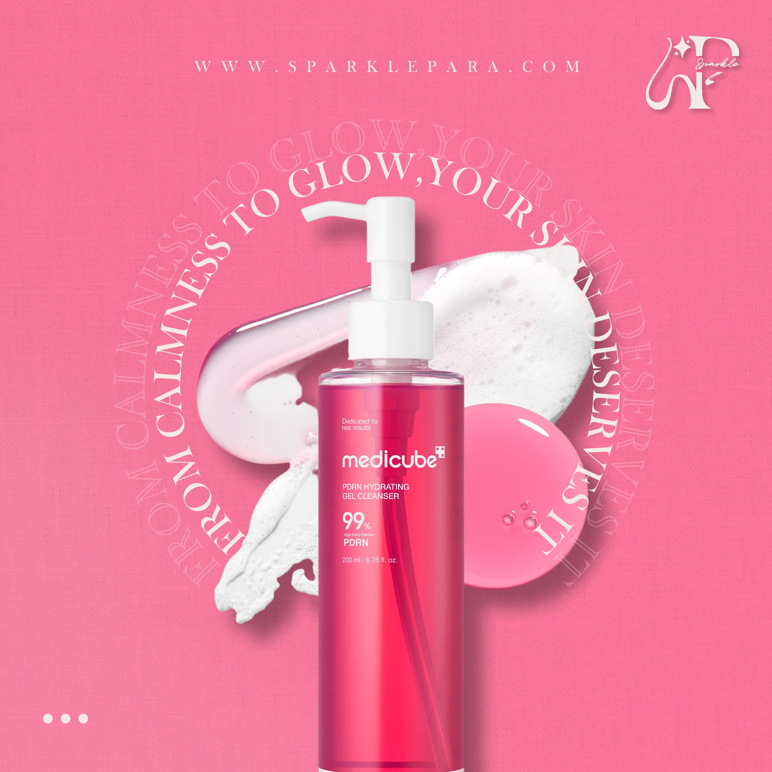 Medicube PDRN Hydrating Gel Cleanser‏