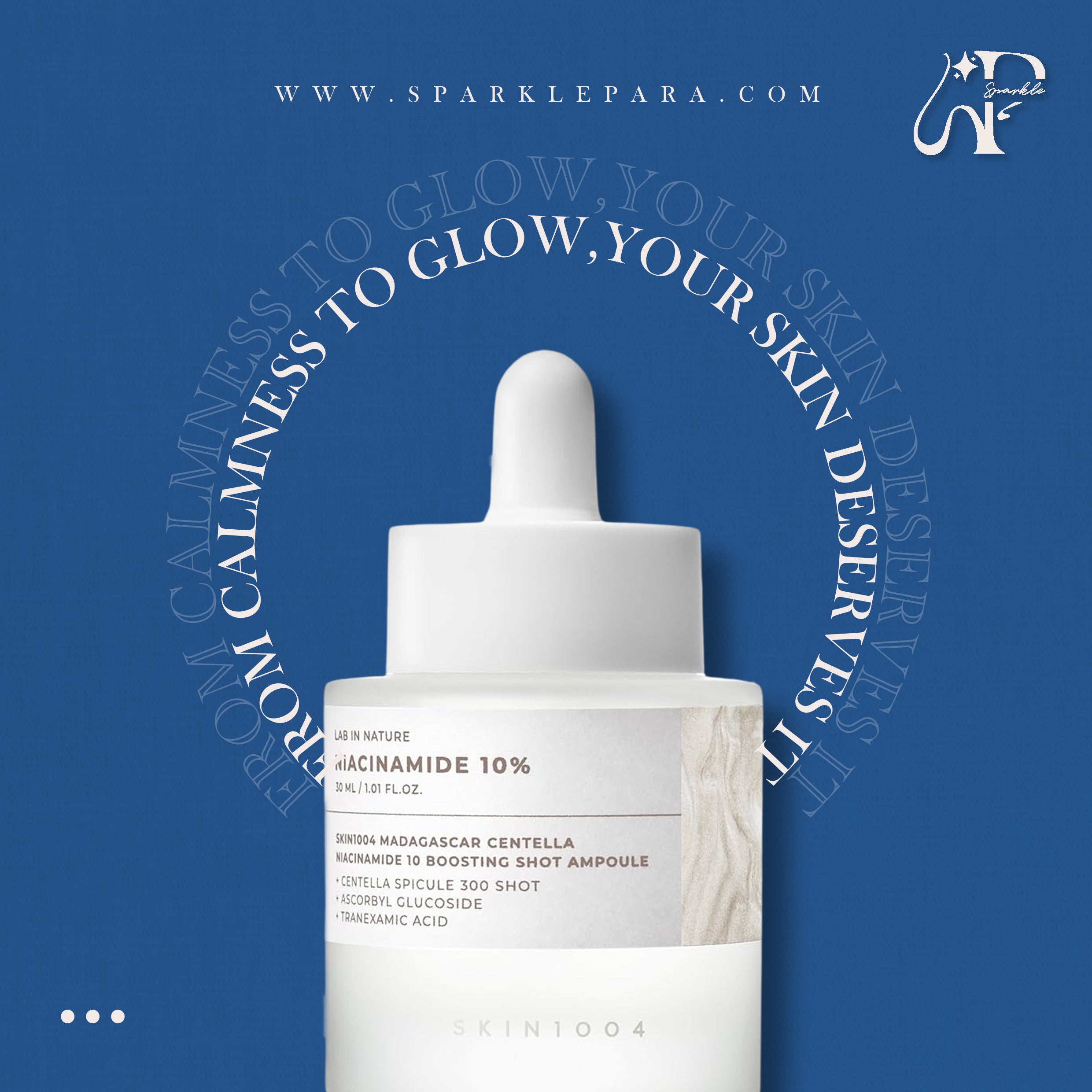 SKIN1004 Niacinamide 10% Boosting Shot Ampoule