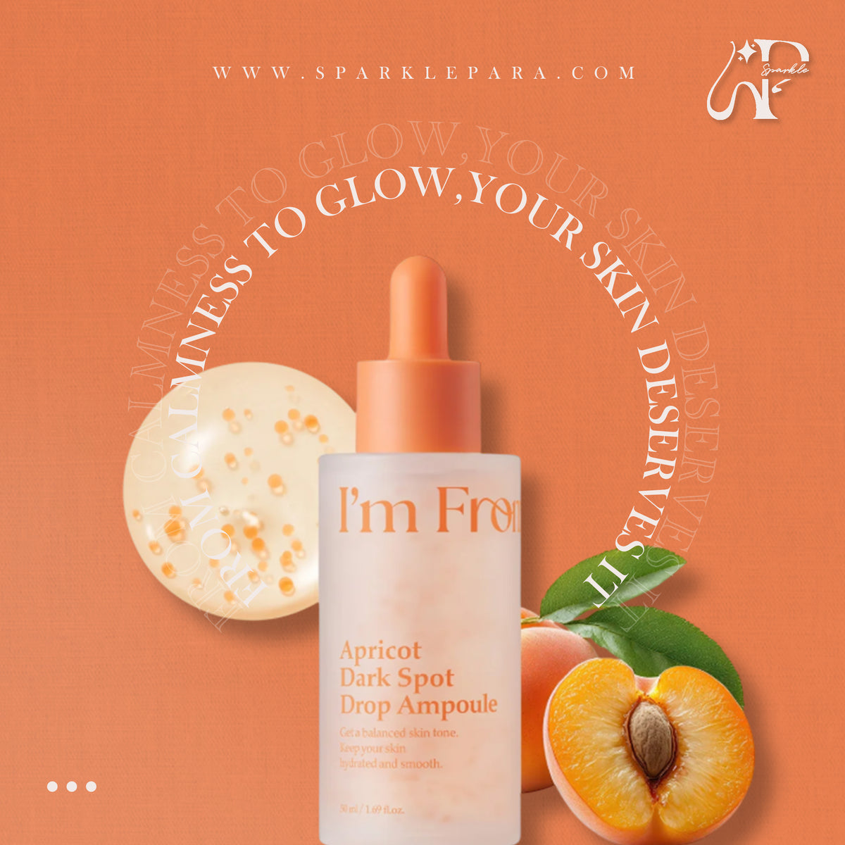 I'm From Apricot Dark Spot Drop Ampoule 50ml