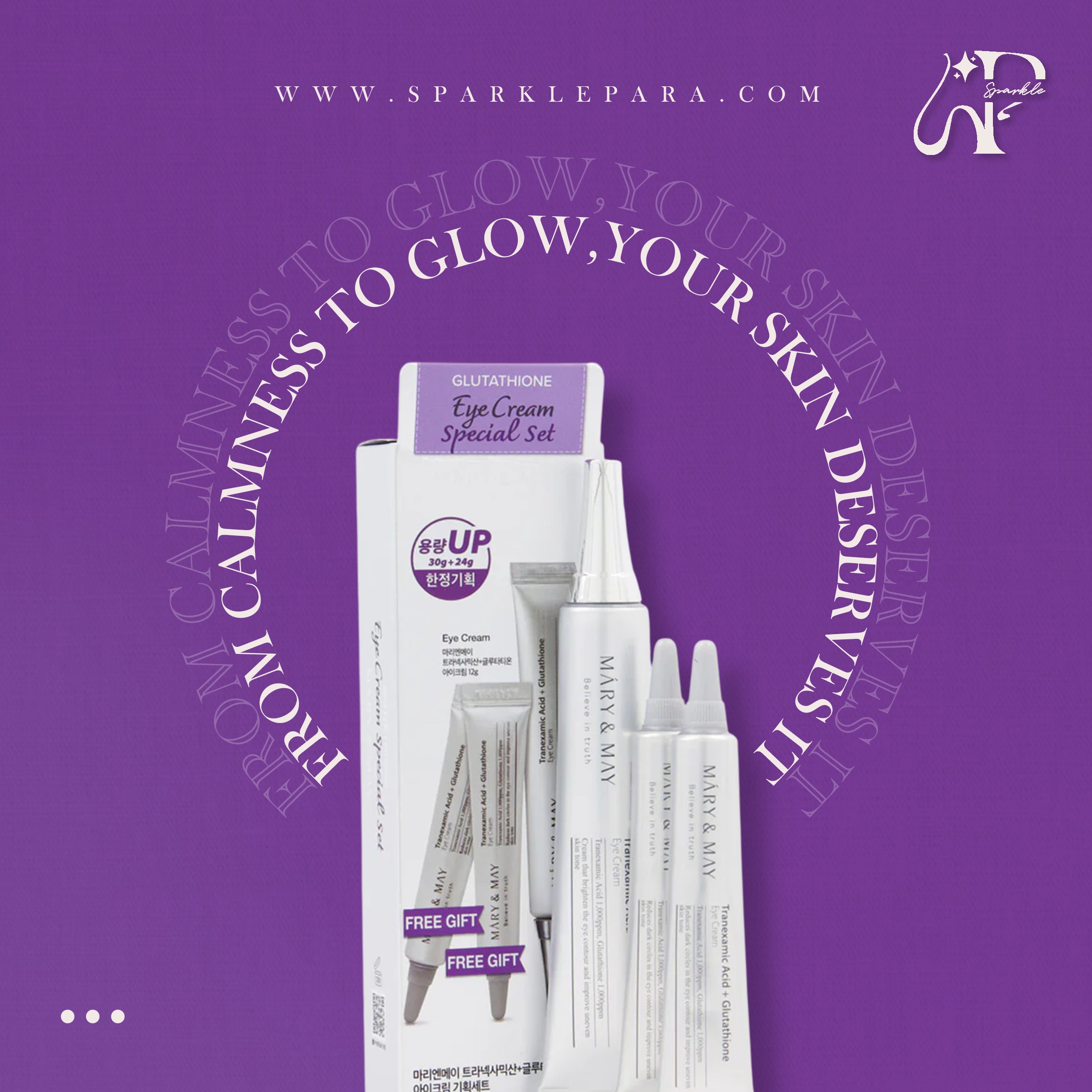 Mary & May Glutathione Eye Cream Special Set ‏