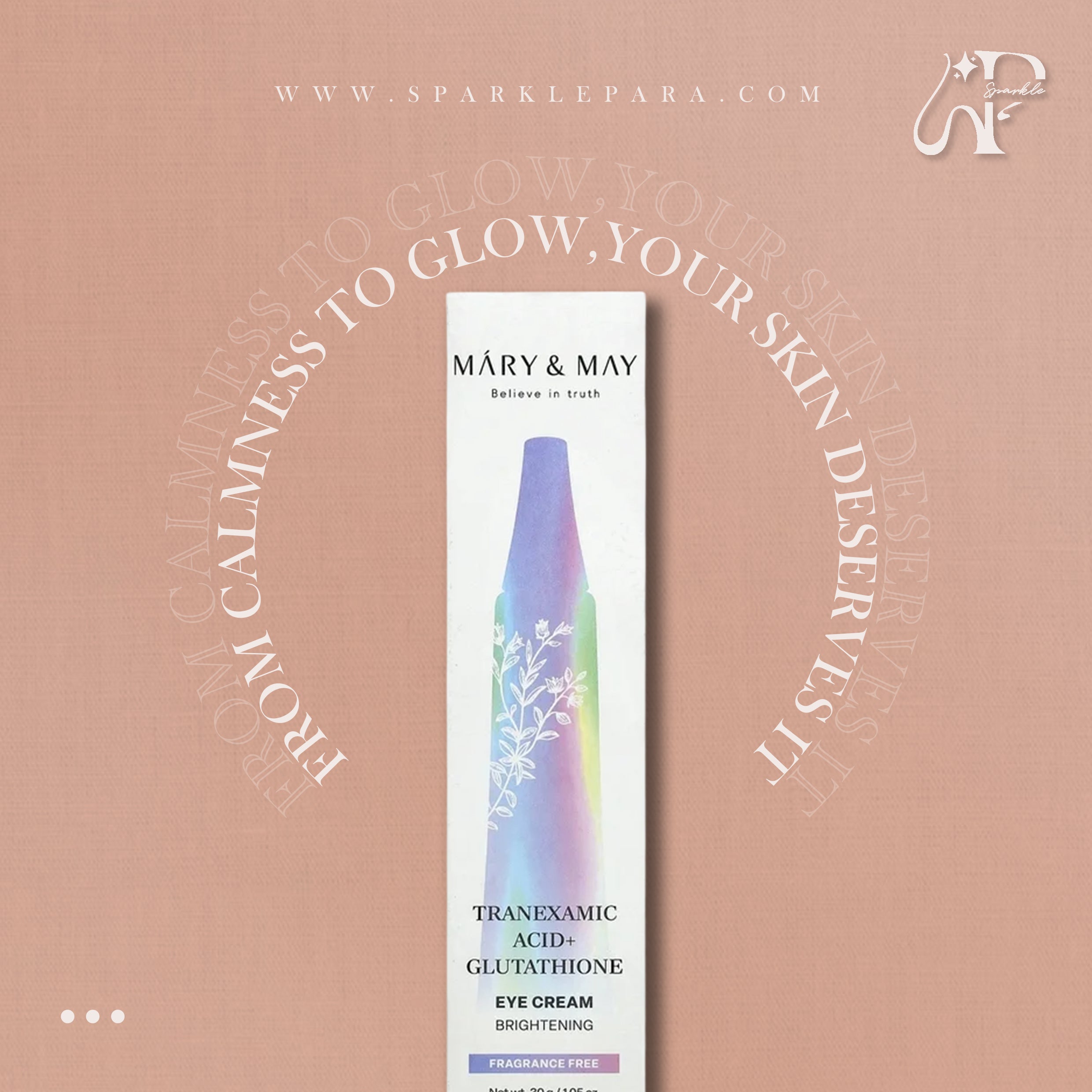 Mary & May Tranexamic Acid + Glutathione Eye Cream | Brightening‏