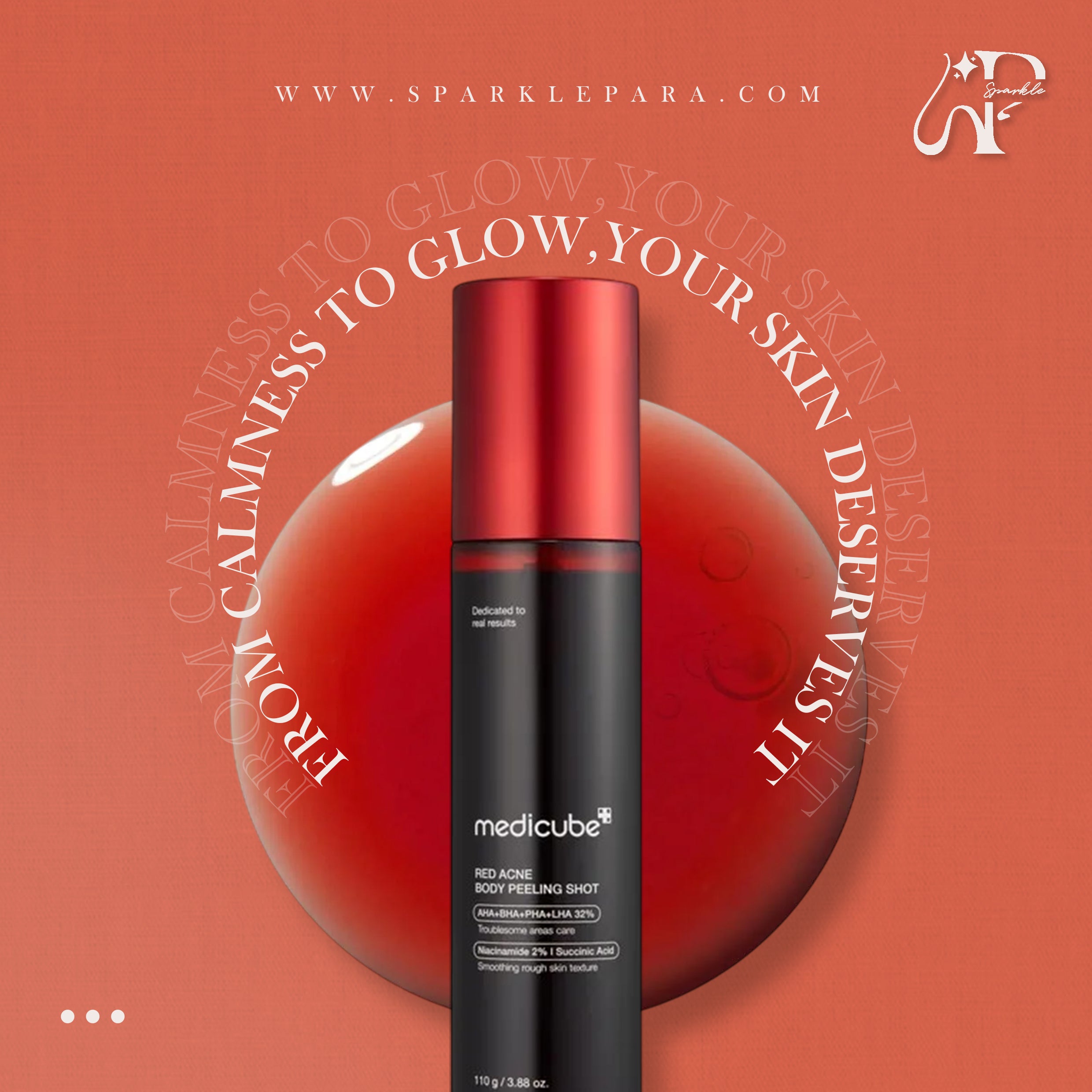 MEDICUBE Red Acne Body Peeling Shot ‏