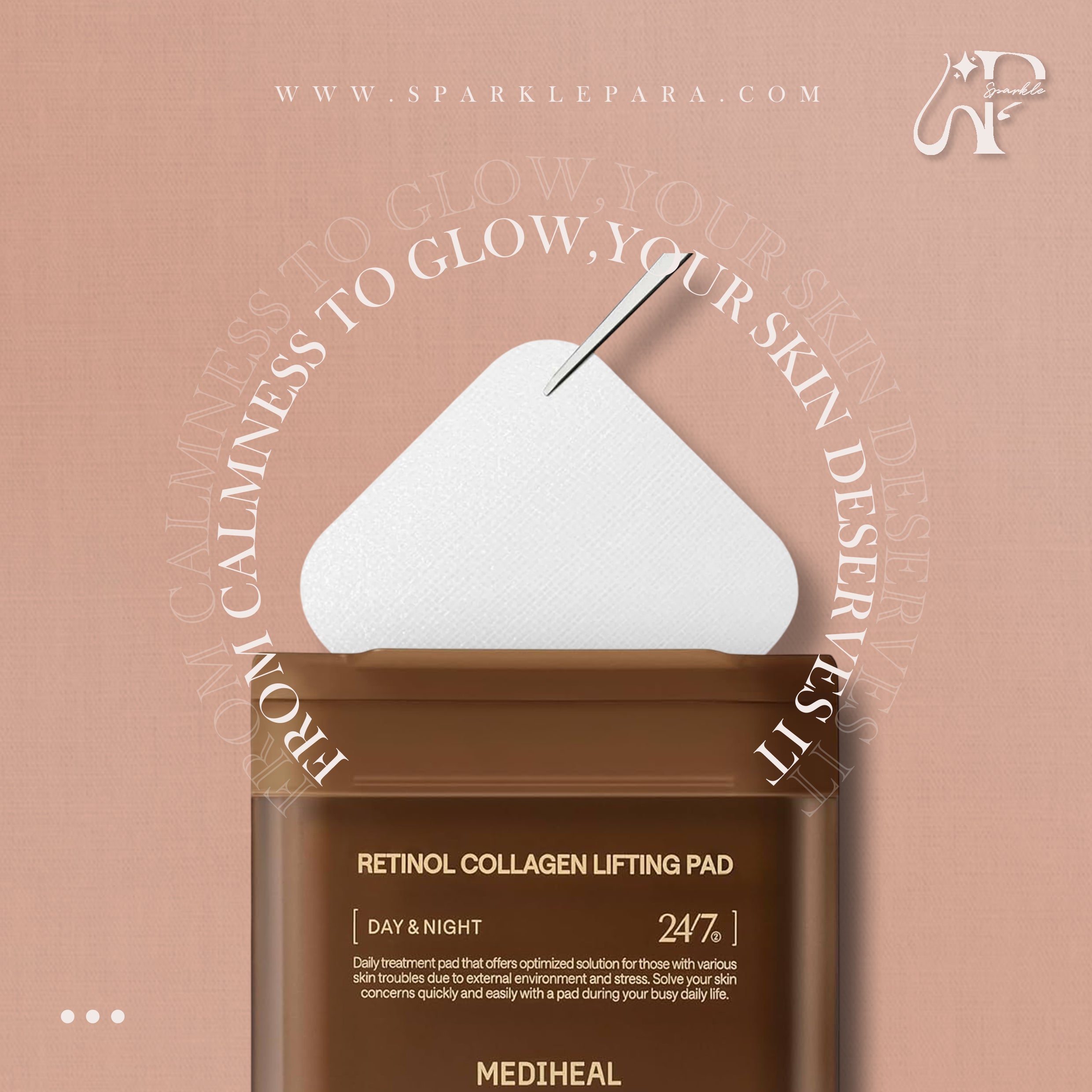 MEDIHEAL - Retinol Collagen Lifting Pad