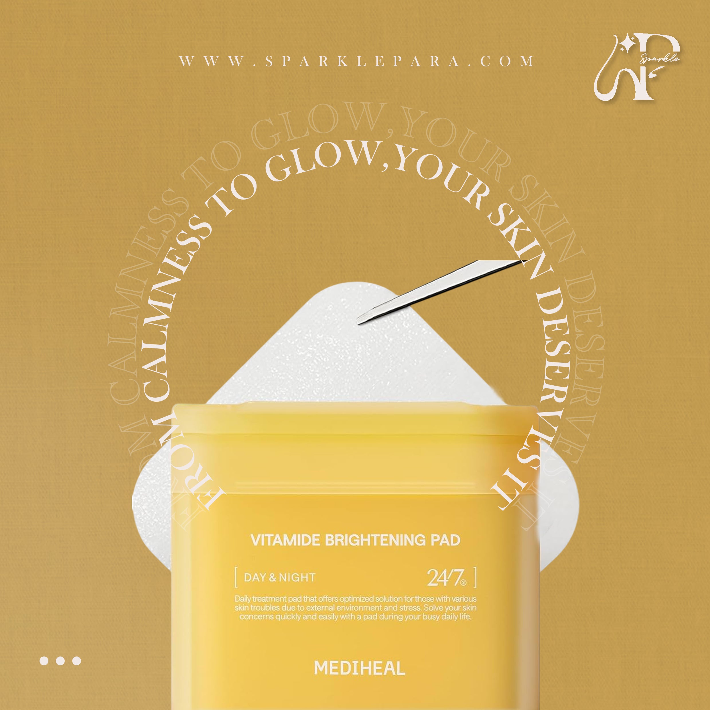 MEDIHEAL Vitamide Brightening Pad