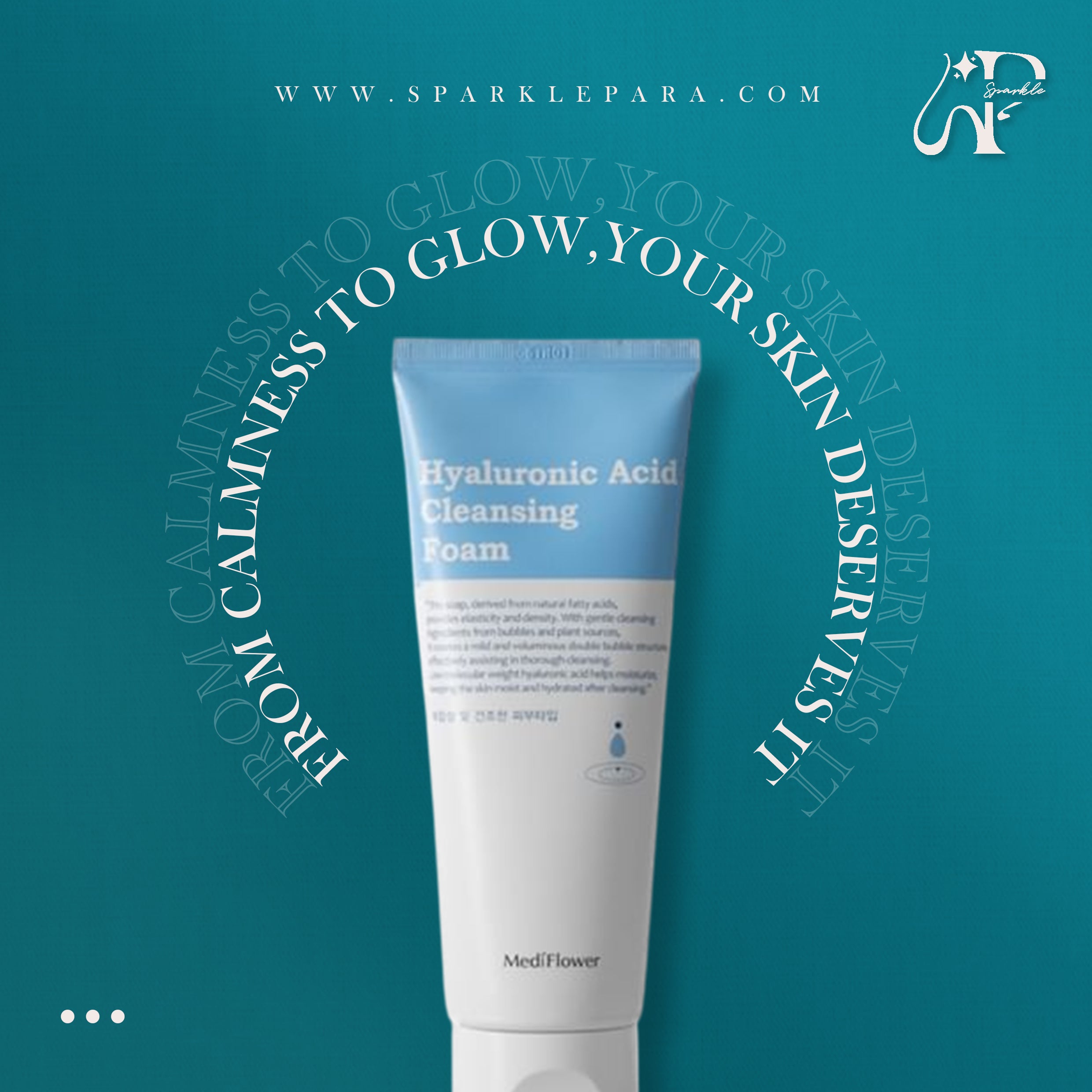 MEDIFLOWER Hyaluronic Acid Cleansing Foam‏