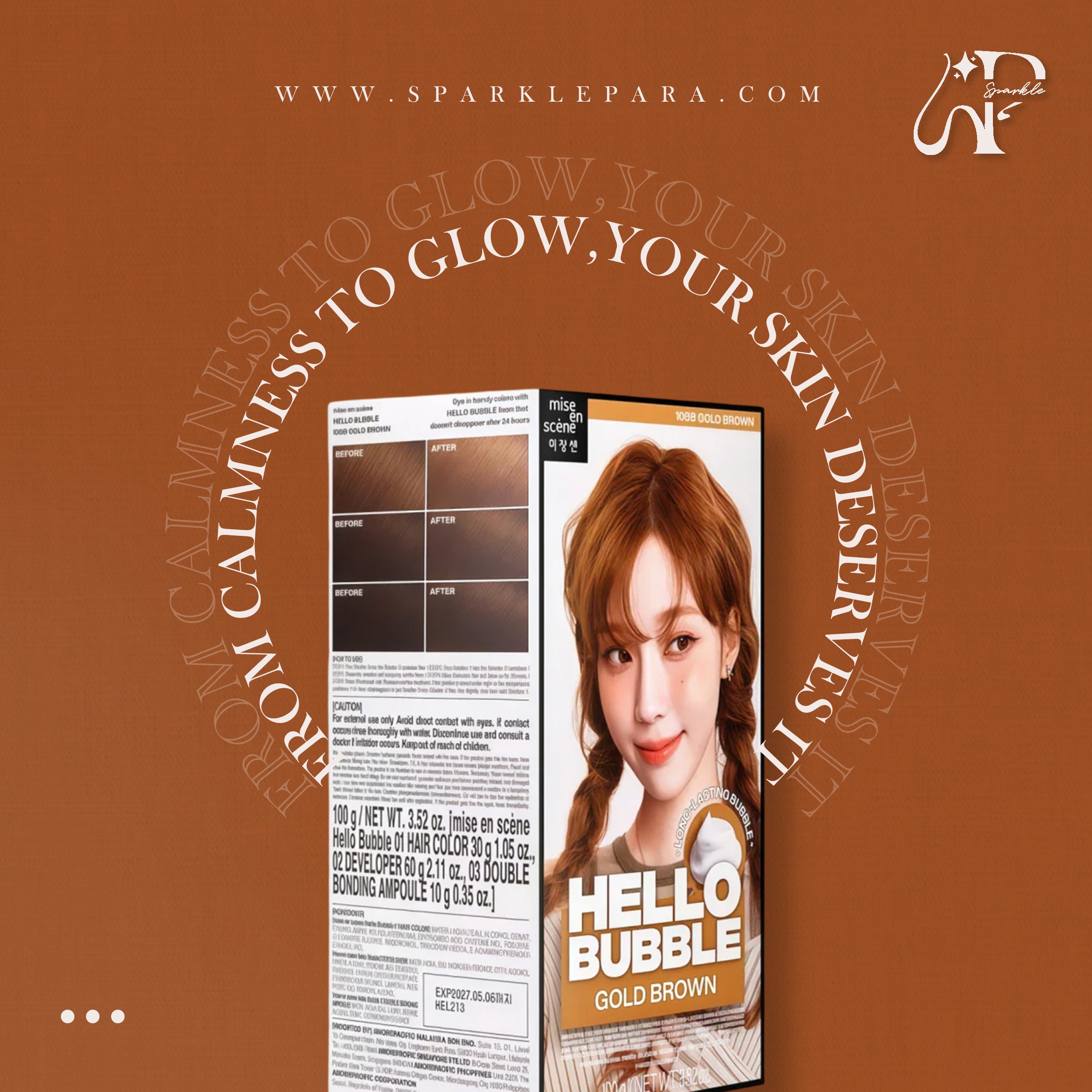 MISE EN SCENE Hello Bubble- Gold Brown