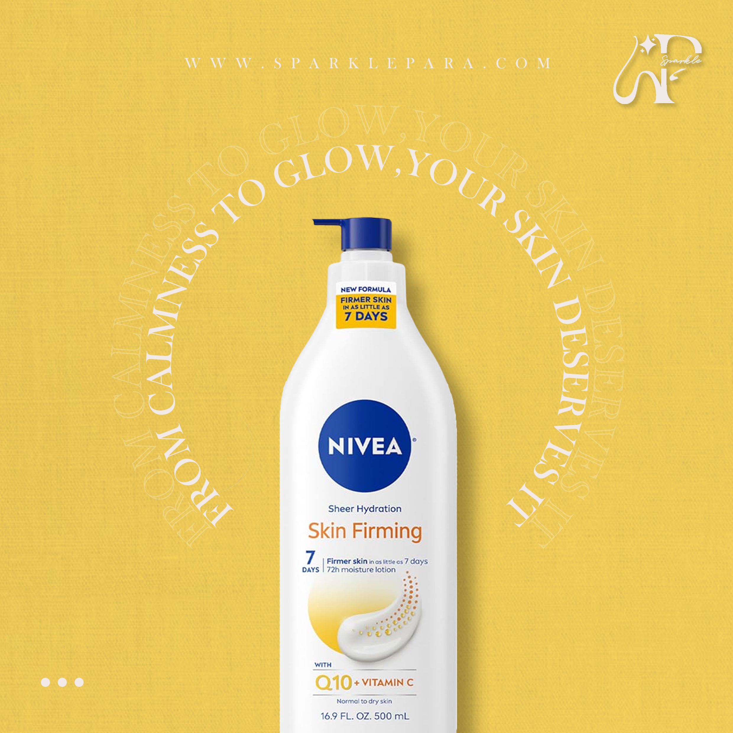 NIVEA Sheer Hydration Skin Firming Body Lotion