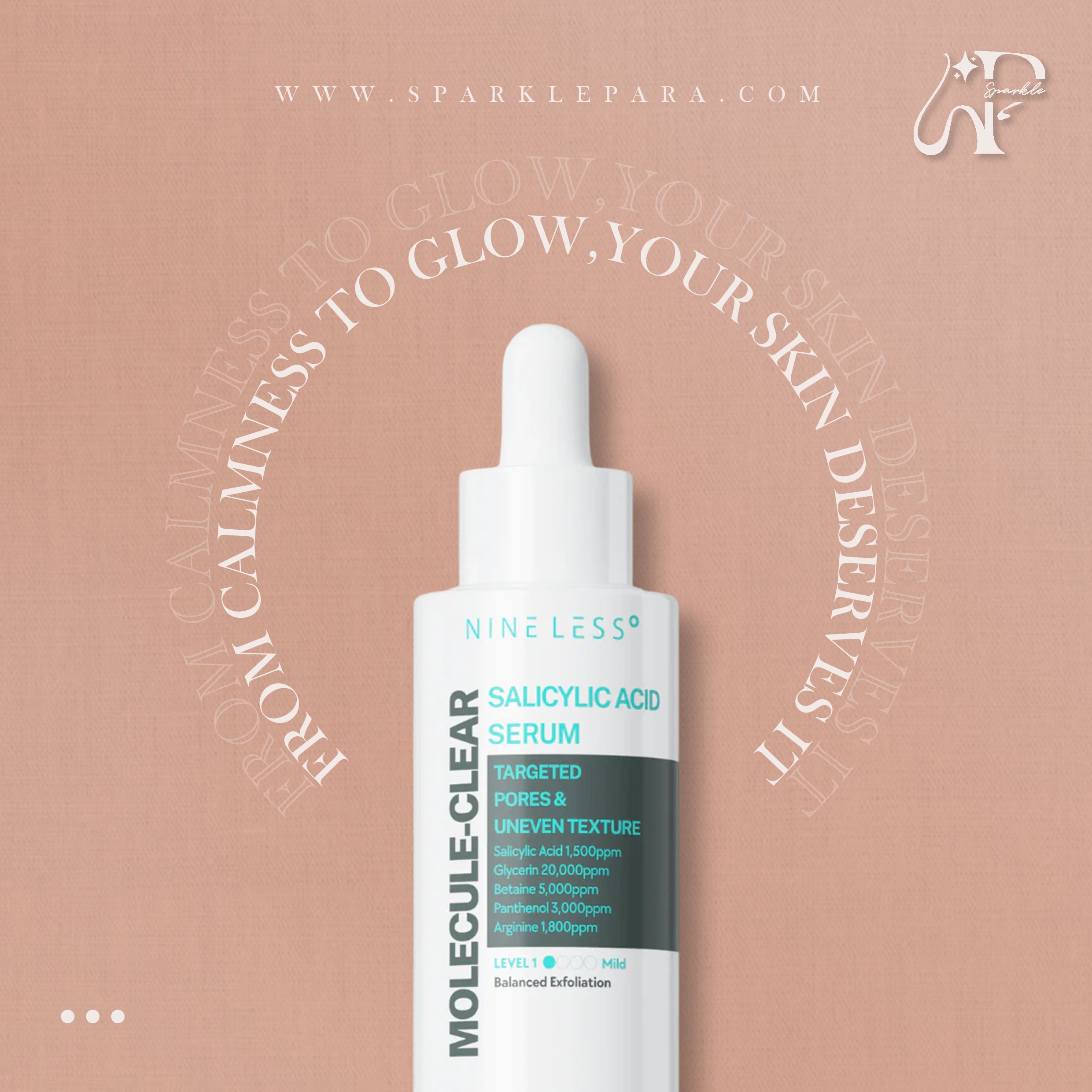 NINE LESS - Molecule-Clear Salicylic Acid Serum 30ml