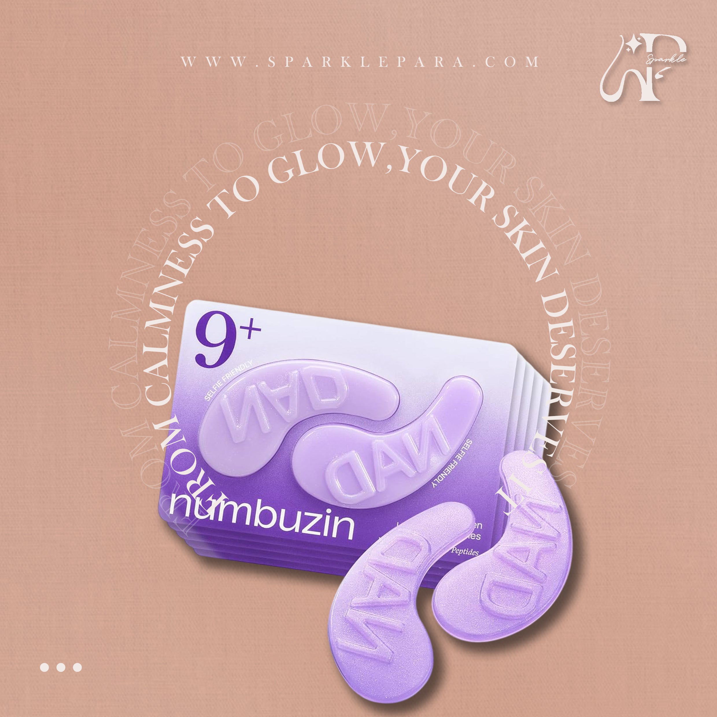 Numbuzin No.9 NAD+ Collagen Under Eye Patches‏