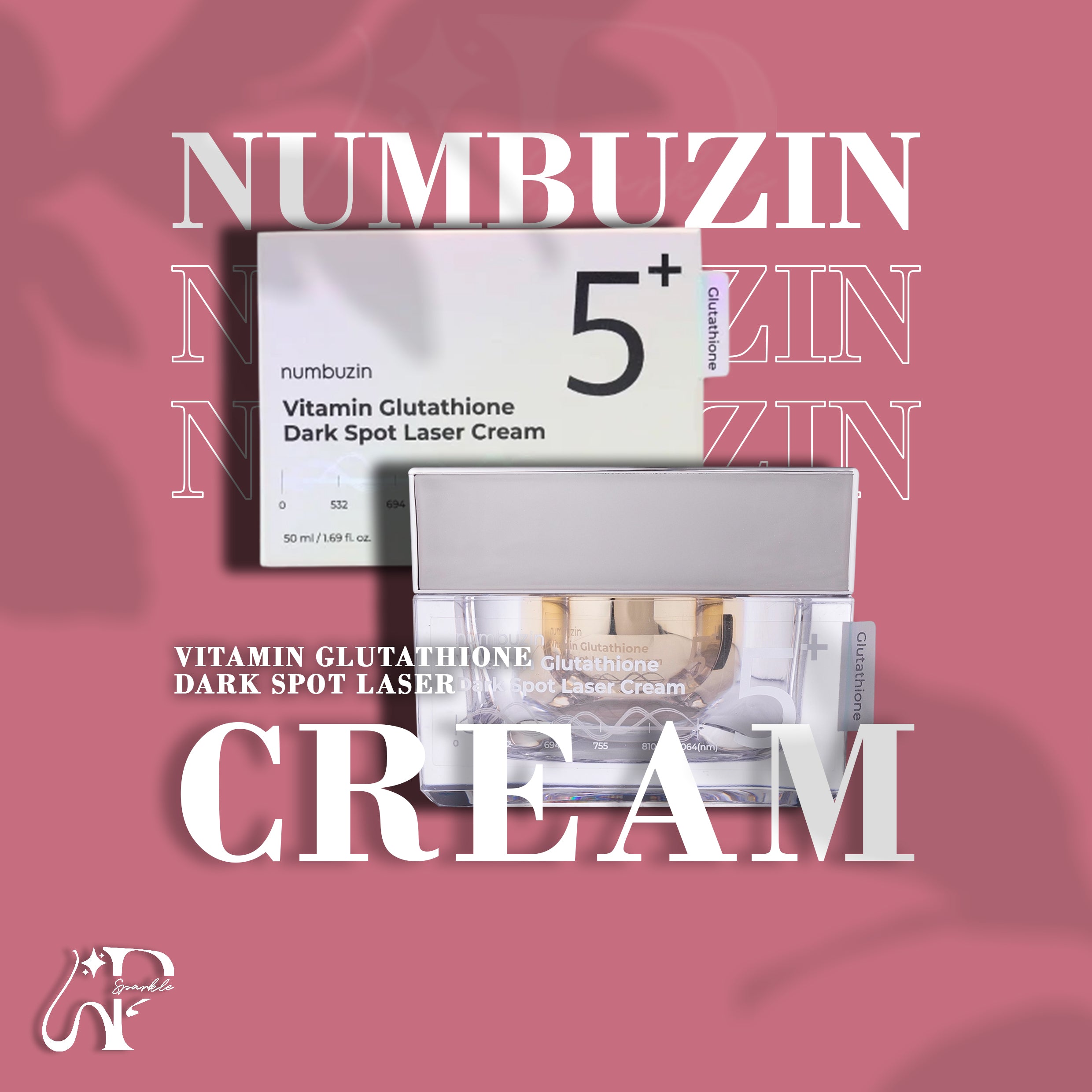 Numbuzin No.5+ Vitamin Glutathione Dark Spot Laser Cream