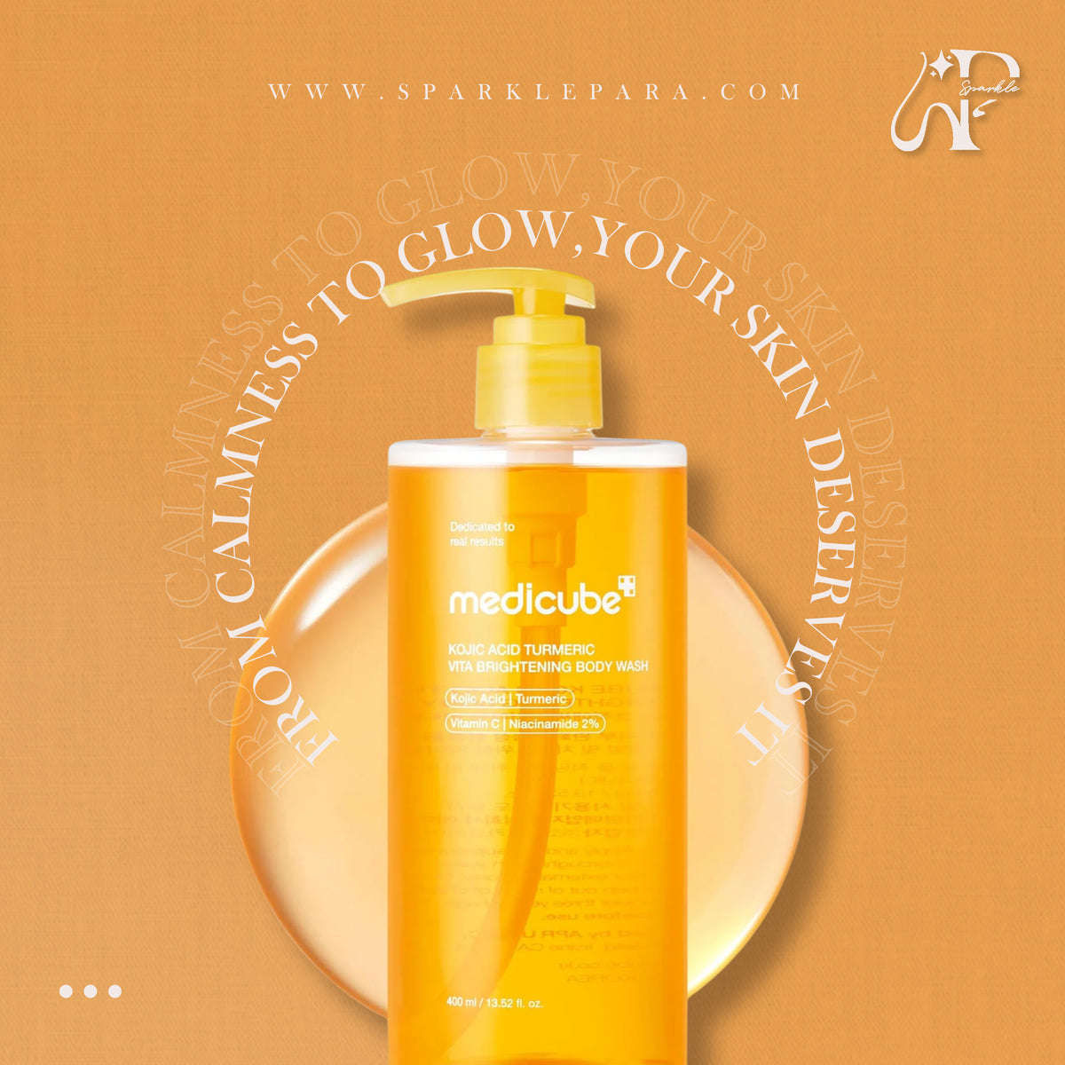 Medicube Kojic Acid & Turmeric Brightening Body Wash