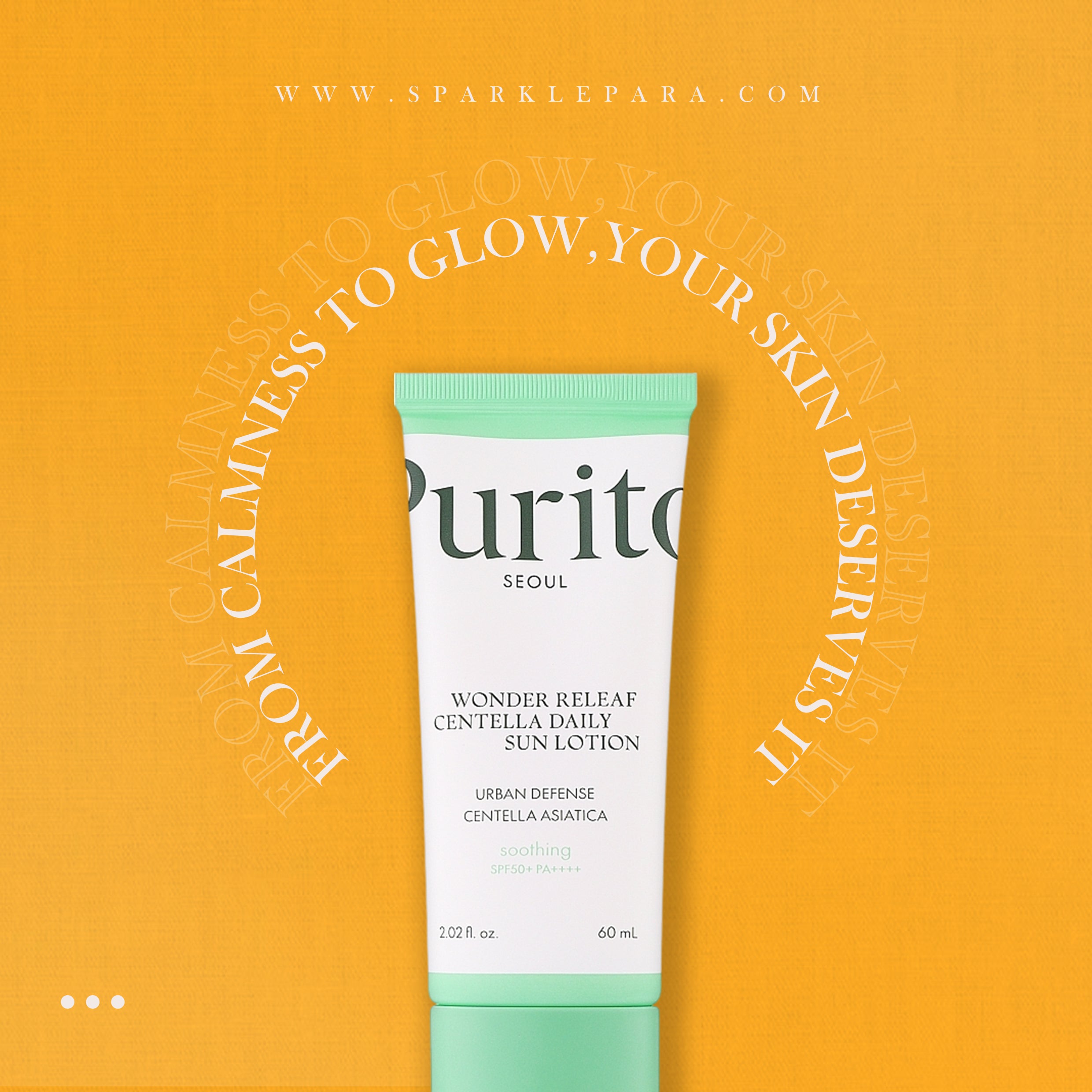 Purito Seoul Wonder Releaf Centella Daily Sun Lotion SPF50+