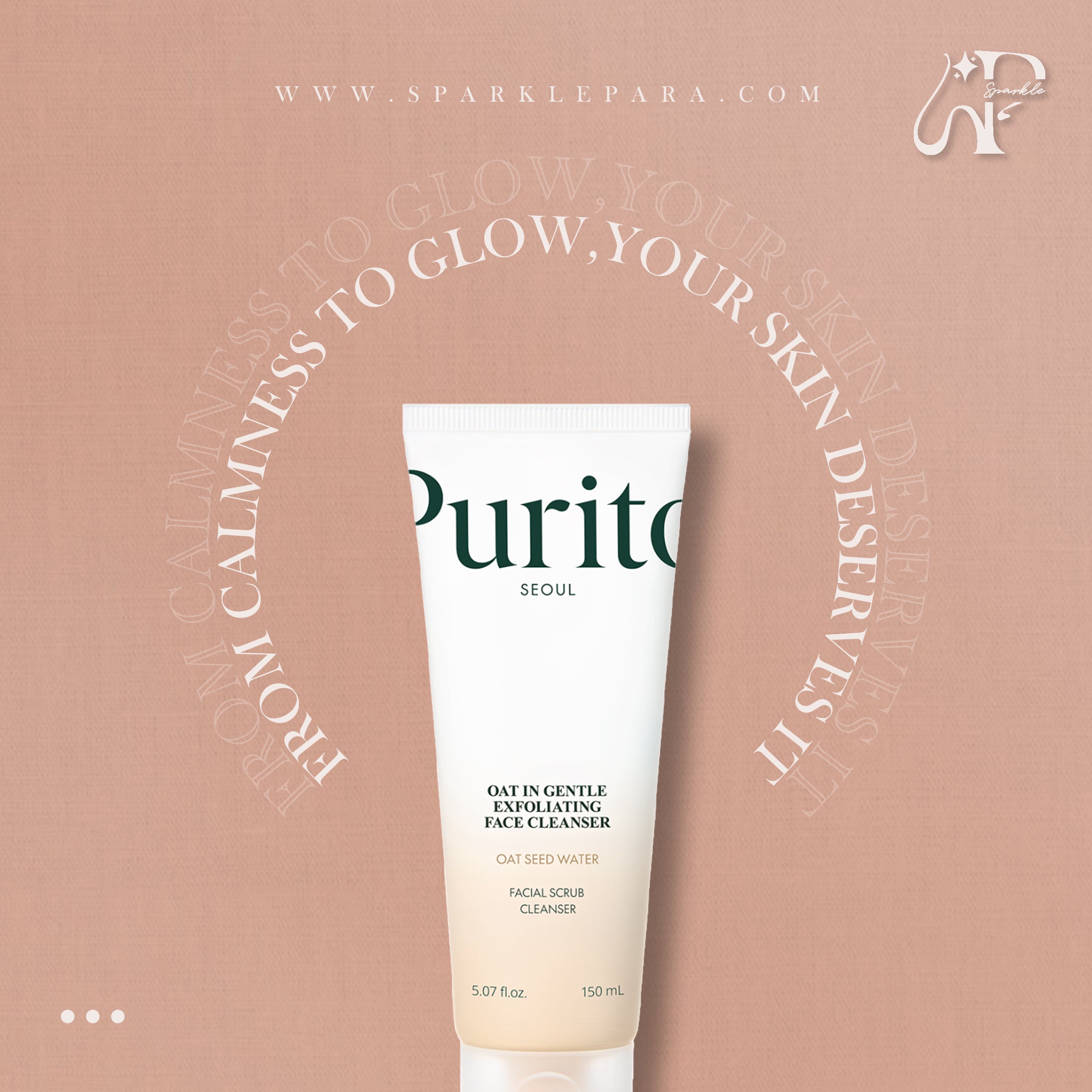 Oat In Gentle Exfoliating Face Cleanser