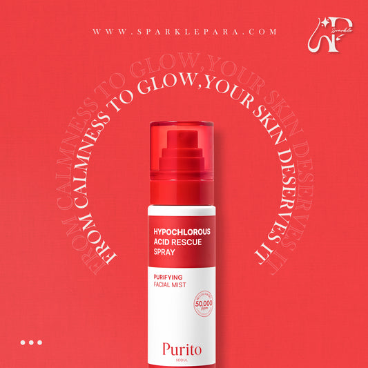 PURITO Hypochlorous Acid Rescue Spray 100ml ‏