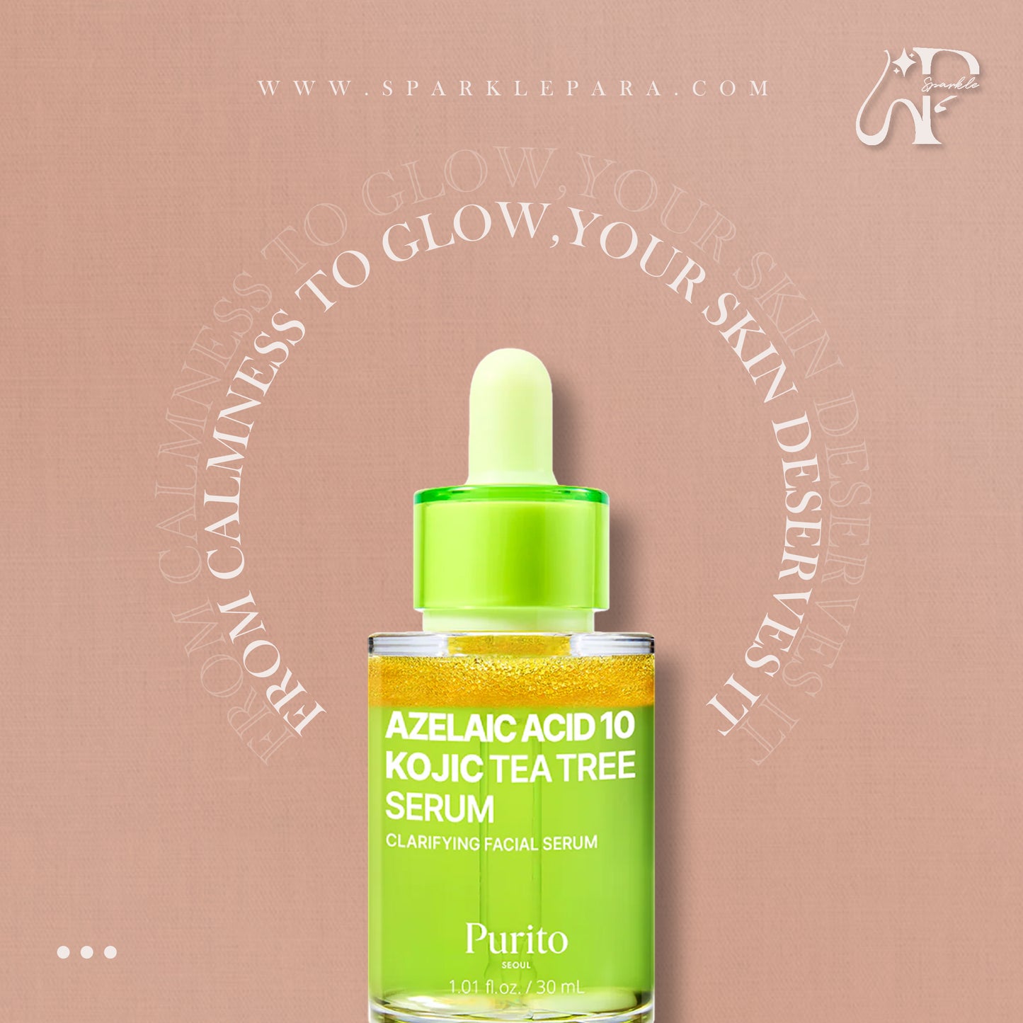 Purito Azelaic Acid 10 Kojic Tea Tree Serum