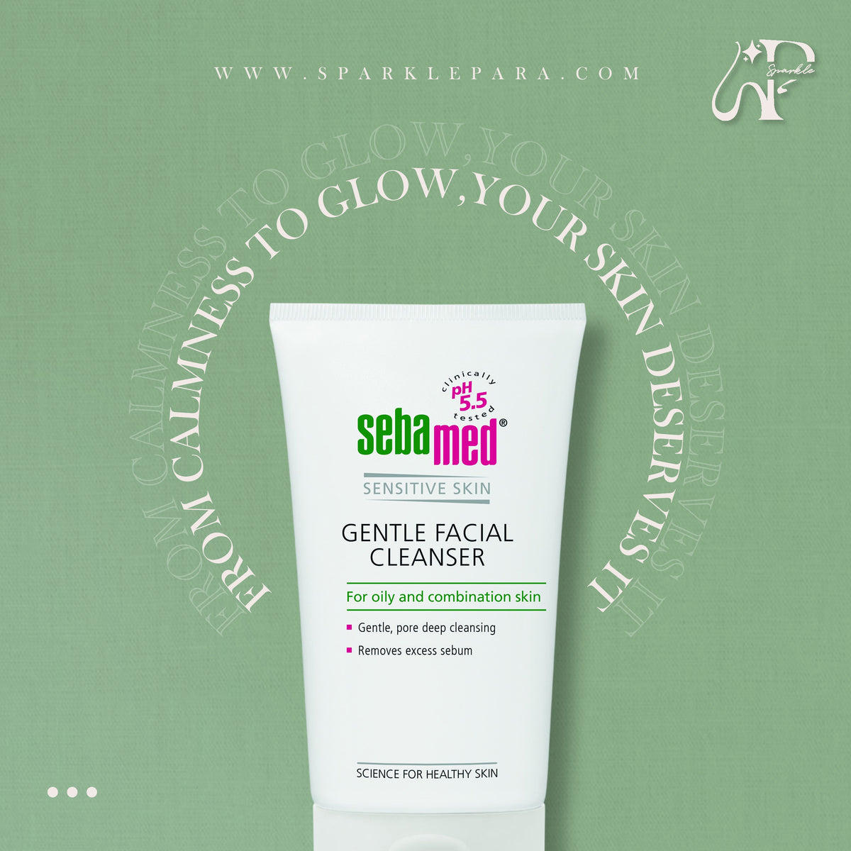 Sebamed Gentle Facial Cleanser | Oily Combination Skin
