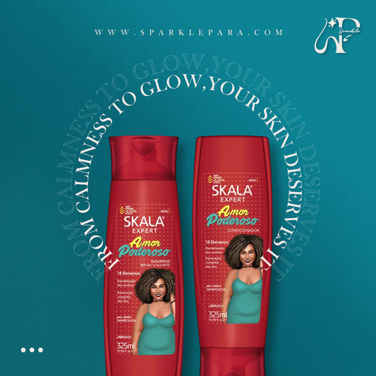 Skala Expert Amor Poderoso Curly Hair Shampoo and Conditioner