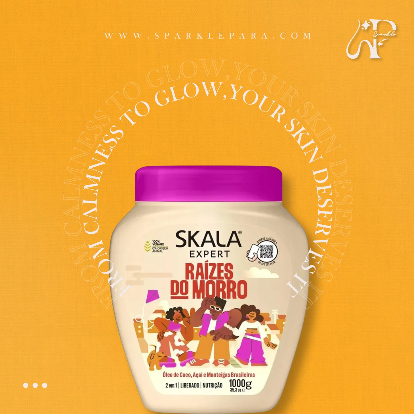 SKALA Raizes Do Morro hair Cream - 1000g