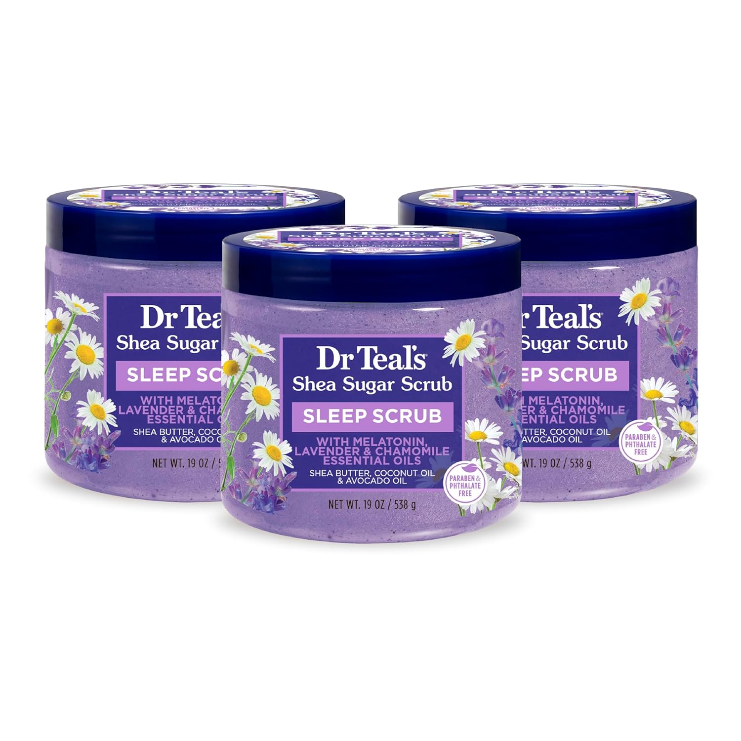 Dr Teal's Shea Sugar Body Scrub سكراب للجسم