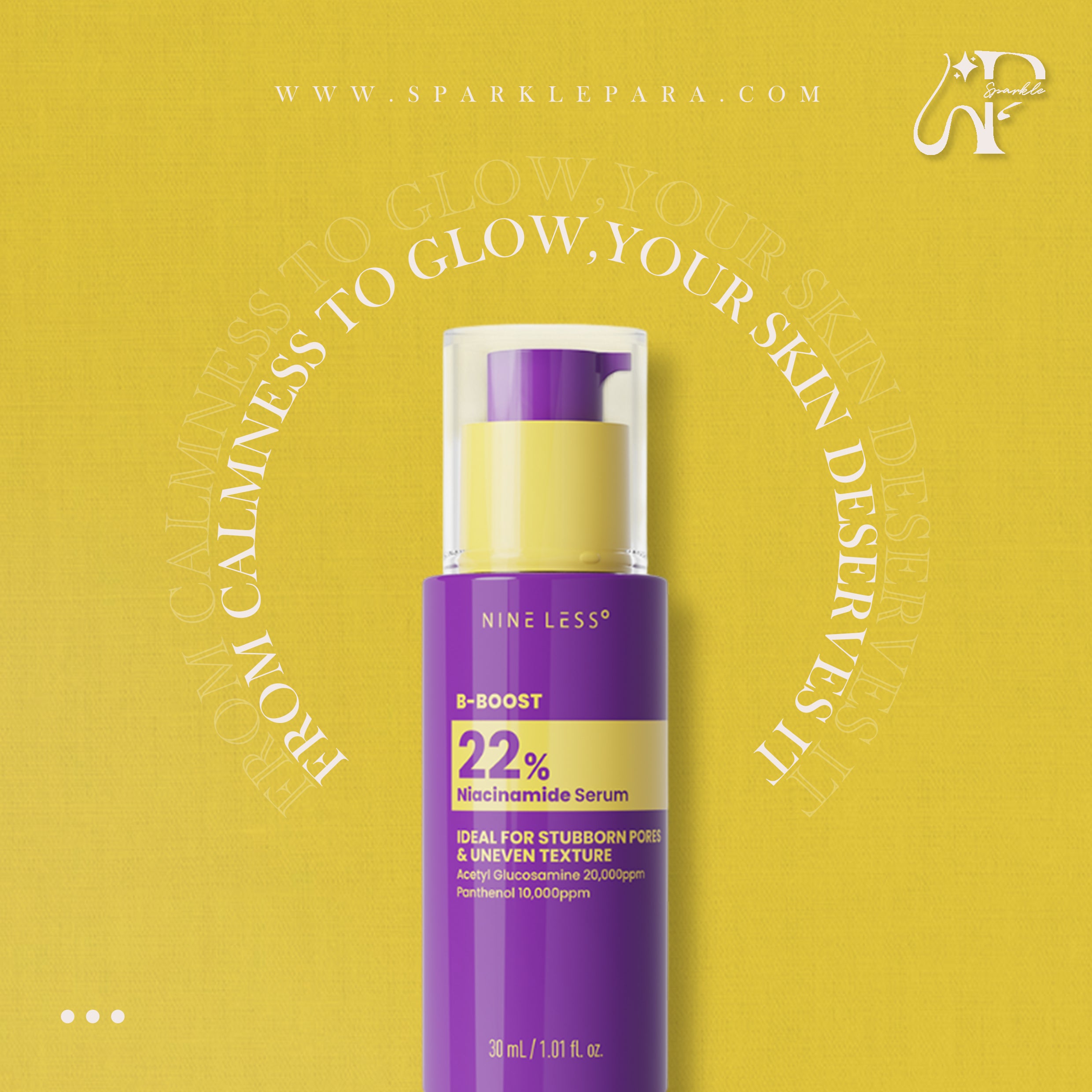 Nine Less B-Boost 22% Niacinamide Serum